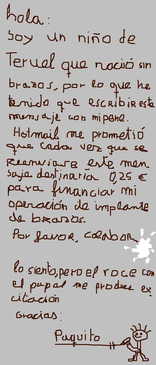 Carta a Paquito